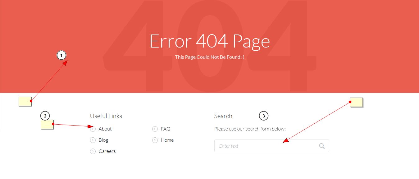 404 page