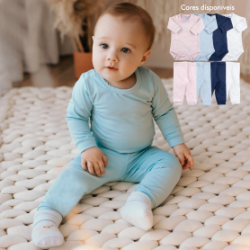 Conjunto de body térmico Ref: 11-27, 11-28 Tam: RN ao GG, 1 ao 3