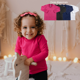 Cacharrel térmica Ref: 18-8, 18-9 Tam: 1 ao 3, 4 ao 8 Cor: branco, rosa, azul, preto