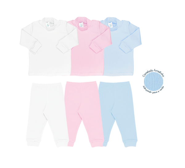 Soft baby Ref: 9-393 Tam: 1 ao 3. Cores: branco, rosa, azul (estilo lion)