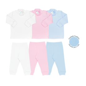 Soft baby Ref: 9-392, 9-393 Tam: RN ao G, 1 ao 3. Cores: branco, rosa, azul (estilo lion)